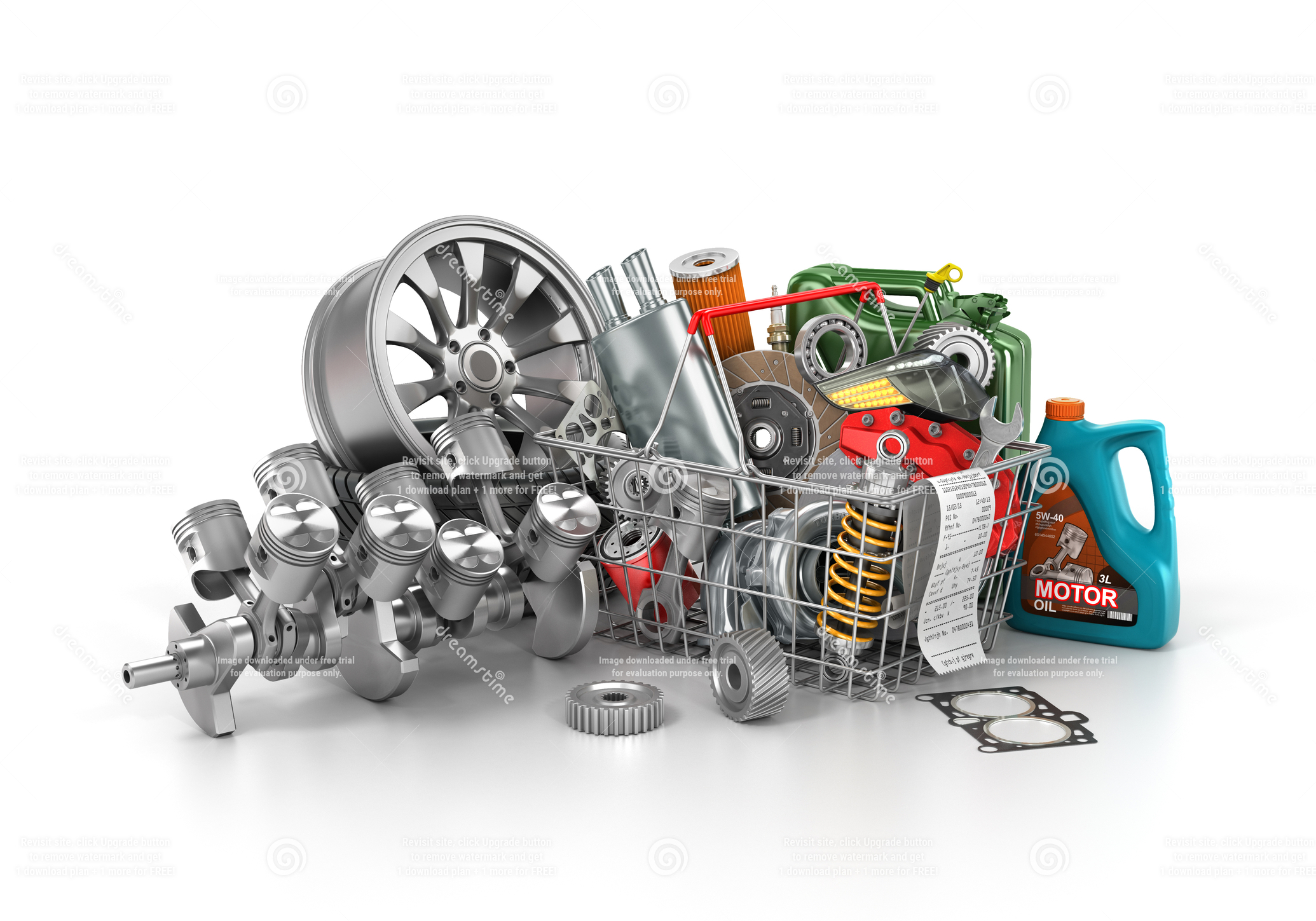 Automotive parts collection